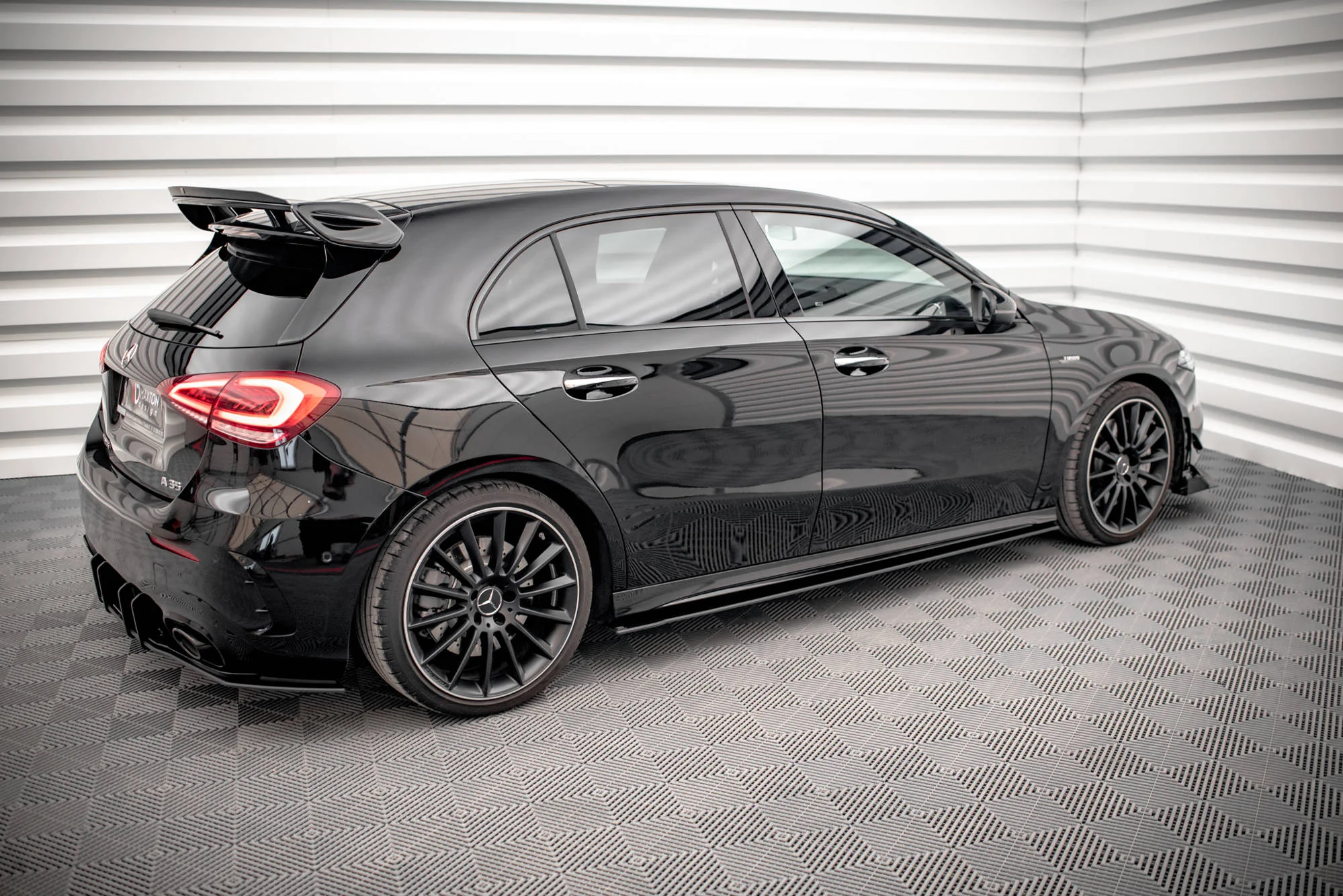 Street Pro Side Skirts Diffusers Mercedes A35 AMG / AMG-Line Aero Pack W177 - Image 3