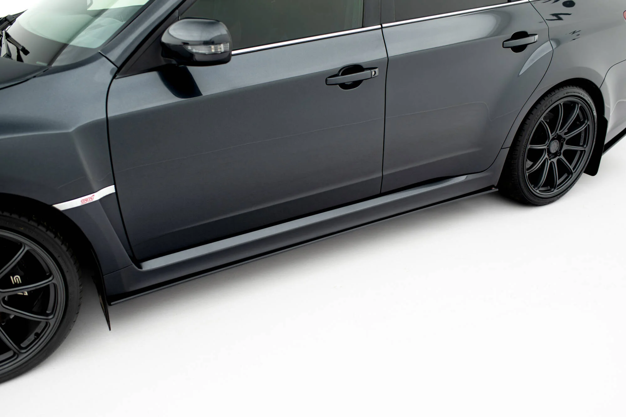 Street Pro Side Skirts Diffusers Subaru Impreza WRX STI Mk3 Facelift - Image 3