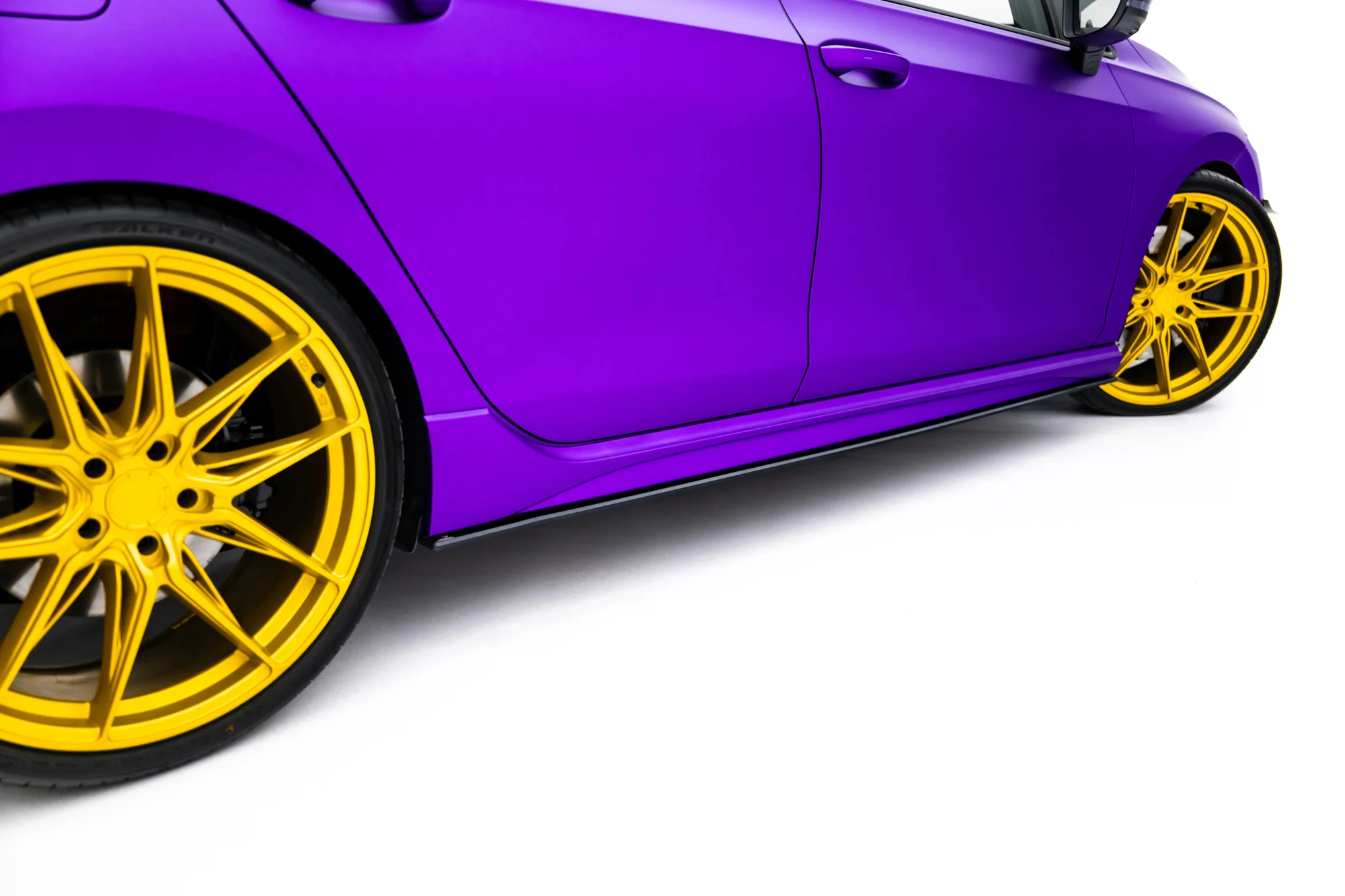 STREET PRO SIDE SKIRTS DIFFUSERS VOLKSWAGEN GOLF R MK8 - Image 4