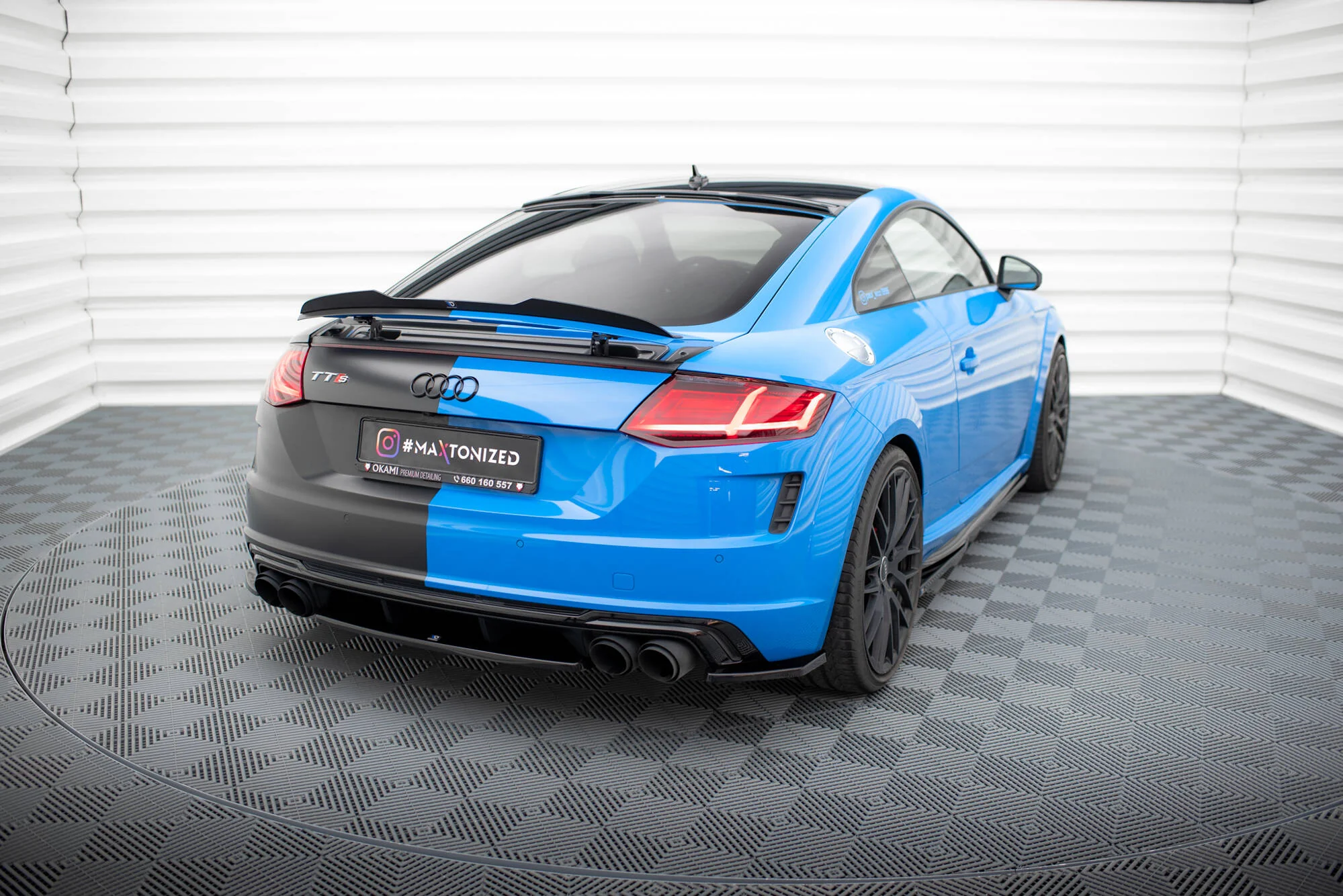 The extension of the rear window Audi TT S / TT S-Line 8S Facelift - Image 5