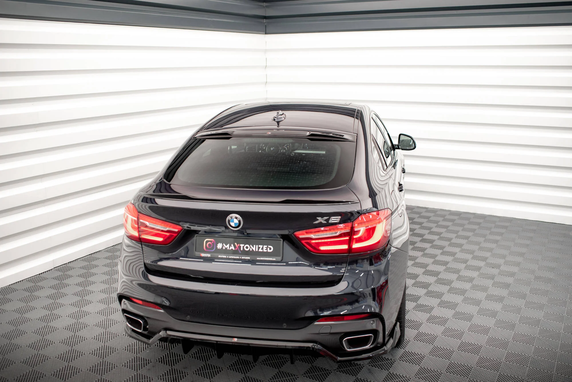 REAR WINDOW EXTENSION BMW X6 M-PACK F16 - Image 7